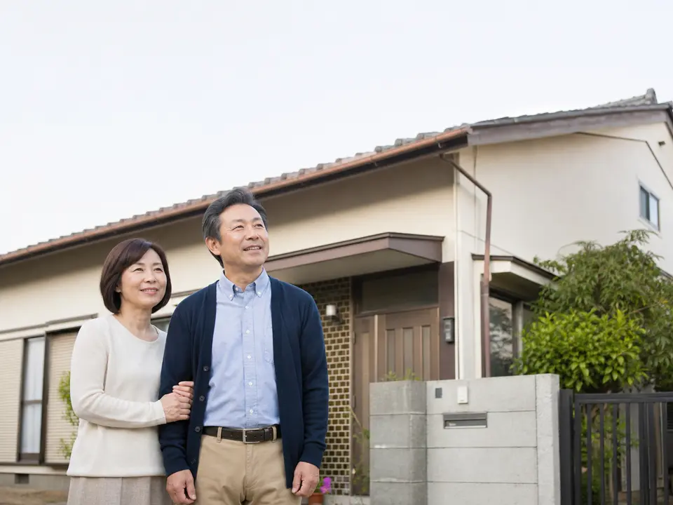 住み続けながら相談しているご夫婦